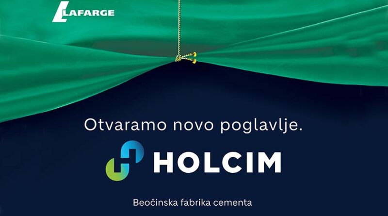 Beočinski Lafarge BFC Srbija promenio ime u Holcim Srbija