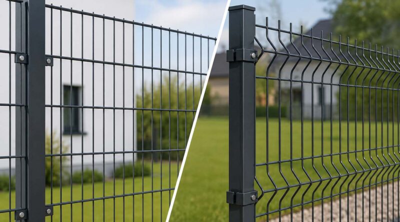 2D ili 3D panelne ograde – koja je razlika i koji tip ograde je vama potreban?