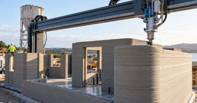 Može li 3D štampani beton da smanji emisiju CO₂ u građevinarstvu?